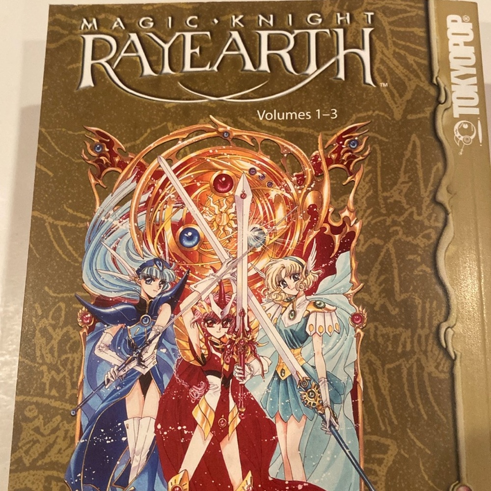 NWT Magic Knight Rayearth Vol. 1-3 Omnibus Manga Edition